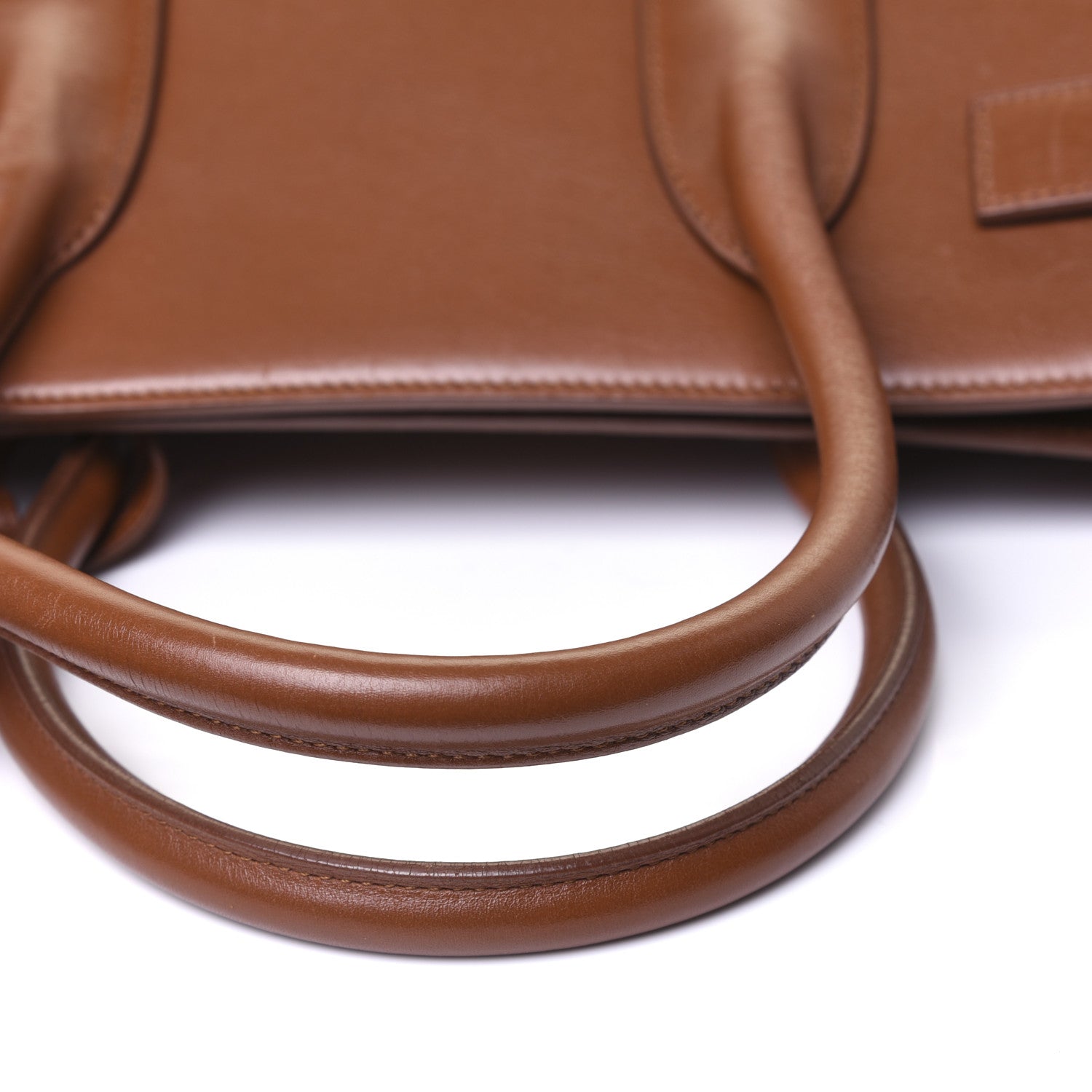 Saint Laurent Calfskin Large Sac De Jour Carryall Cognac 27 of 28