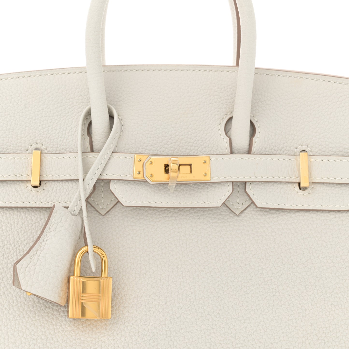 Togo Birkin 25 Gris Pale