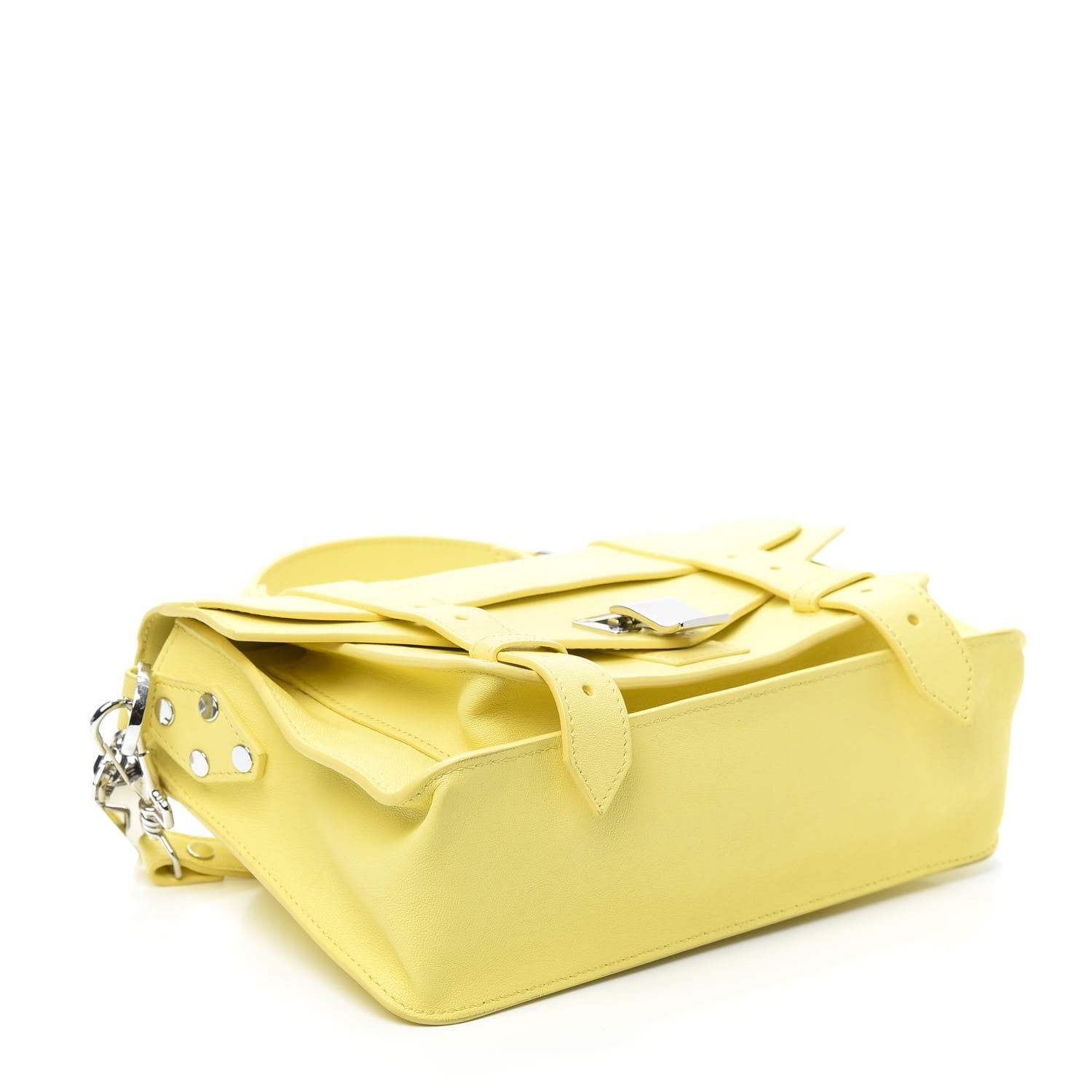 Proenza Schouler Lambskin Tiny PS1 Canary Yellow 4 of 8