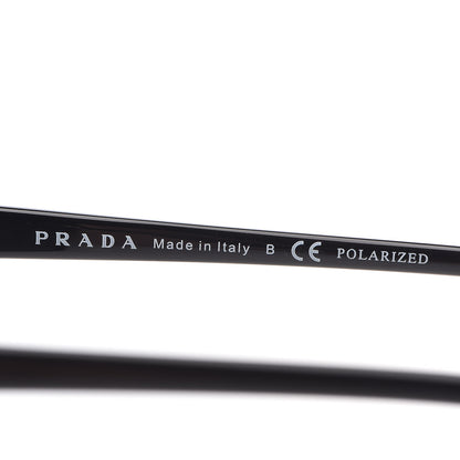 Prada Polarized Sunglasses SPR01O Black 5 of 10