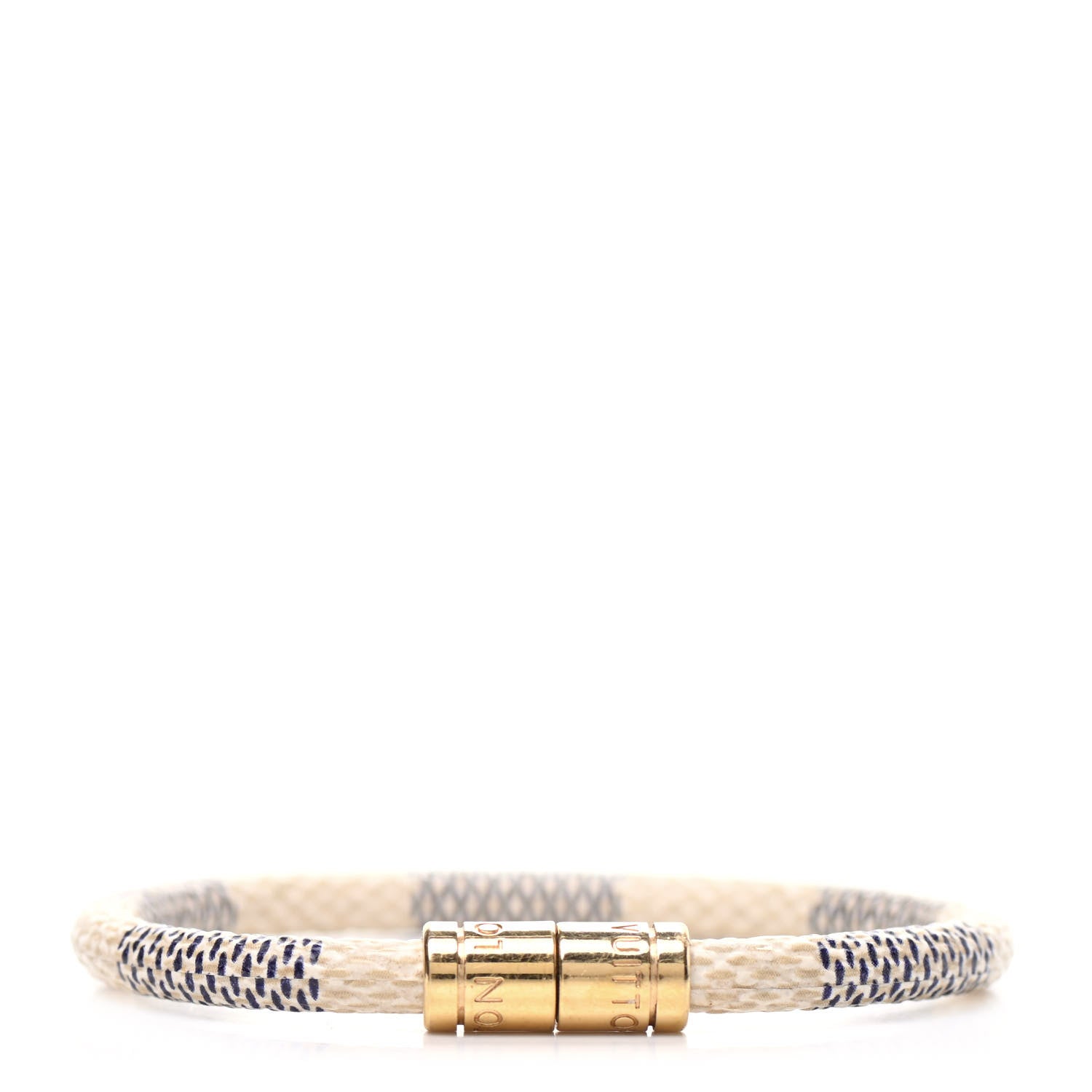 Louis Vuitton Damier Azur Keep It Bracelet 17 1 of 3