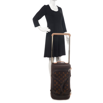 Louis Vuitton Knit Monogram Horizon Soft Duffle 55 Marron 2 of 9