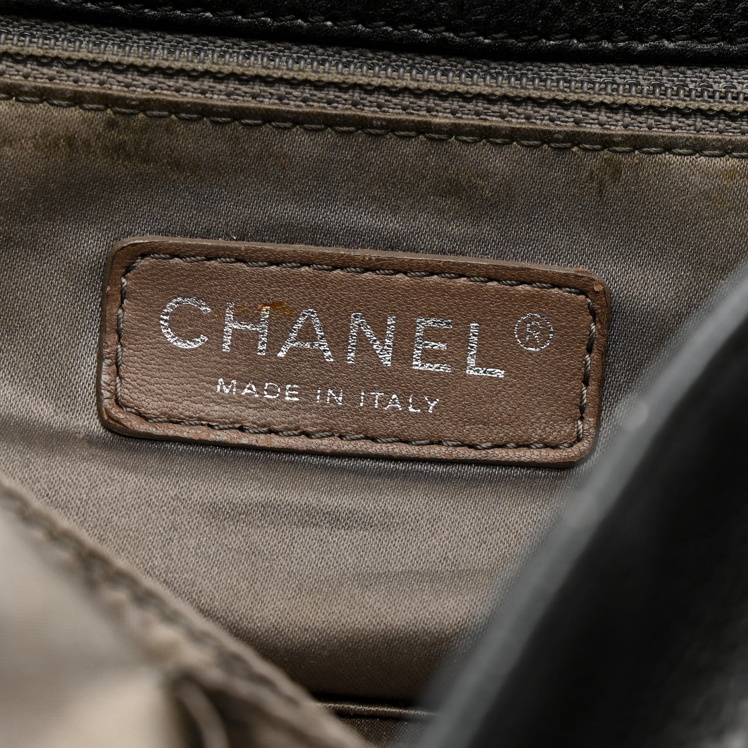 Chanel Glazed Caviar Large Coco Rider Flap Hobo Black 6 of 13