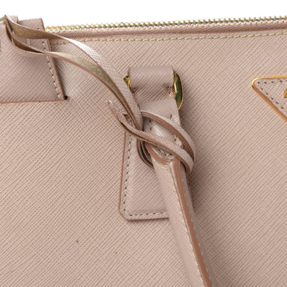 Prada Saffiano Medium Galleria Double Zip Tote Cammeo 22 of 24