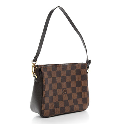 Louis Vuitton Damier Ebene Trousse Make Up Bag Pochette 3 of 9