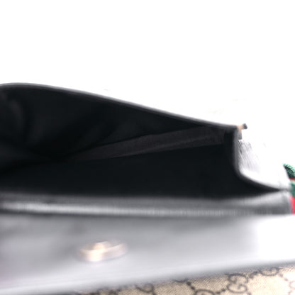 Gucci GG Supreme Monogram Web Belt Bag Black 6 of 22