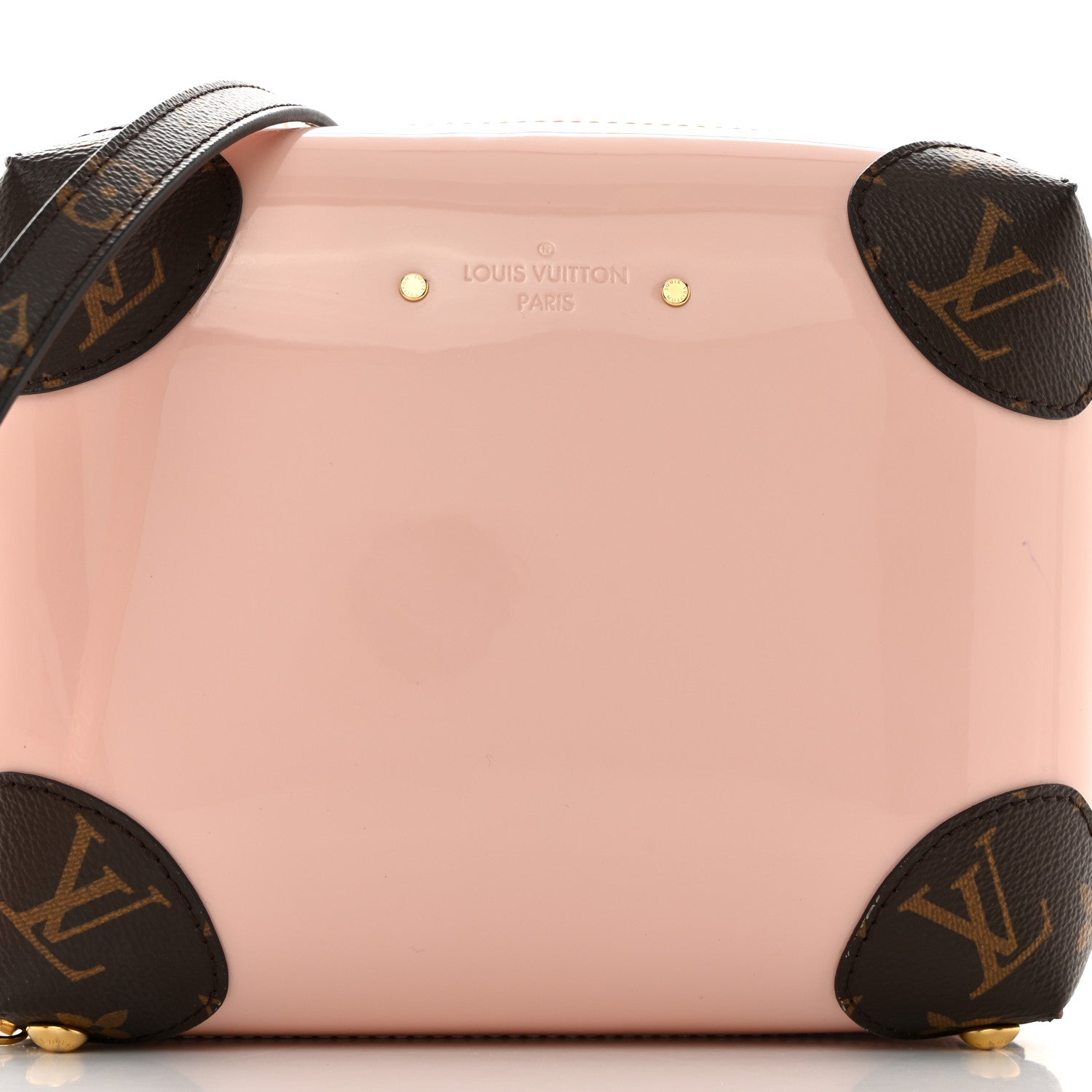 Louis Vuitton Patent Miroir Venice Rose Ballerine 8 of 10
