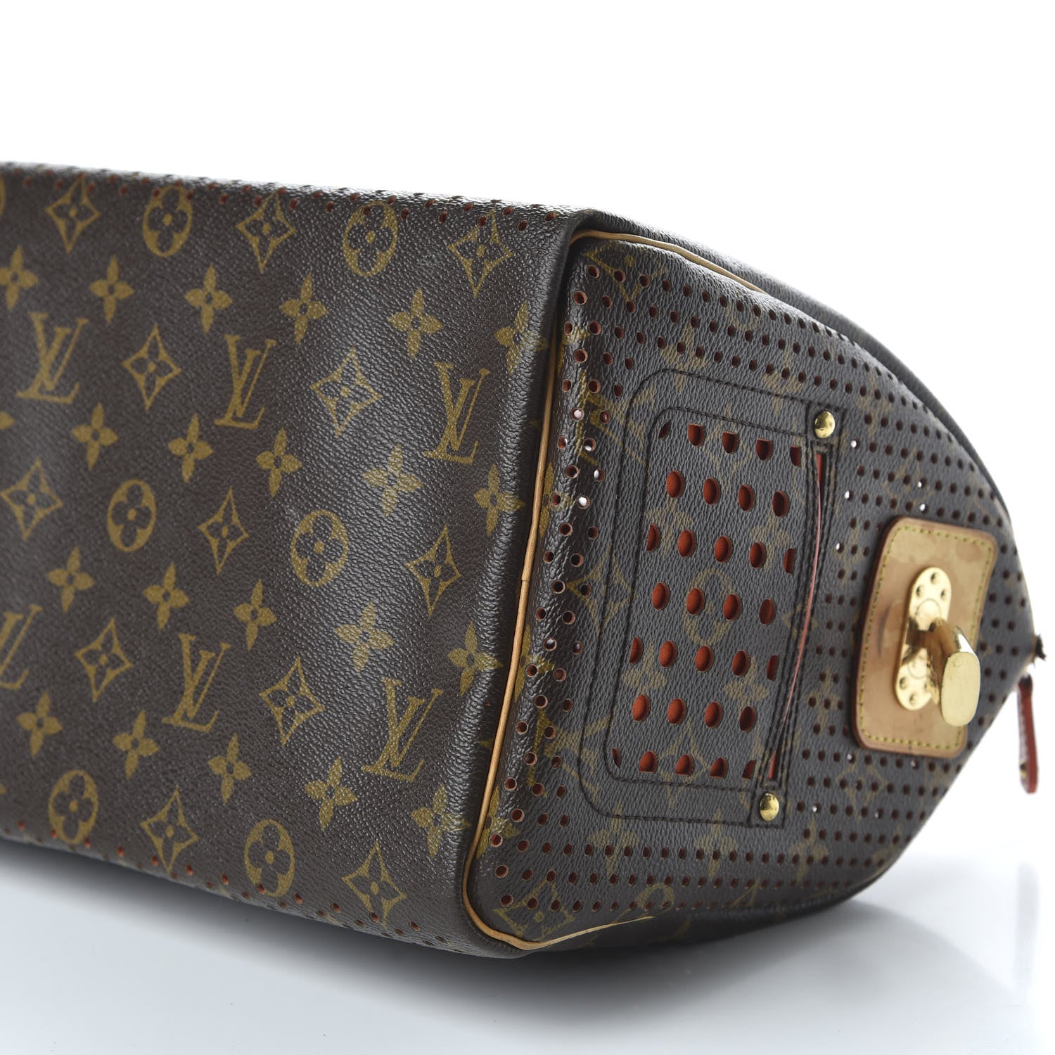 Louis Vuitton Monogram Perforated Speedy 30 Orange 7 of 10