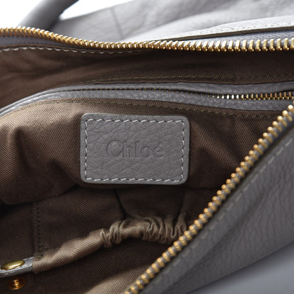 Chloe Calfskin Medium Marcie Satchel Cashmere Grey 7 of 14