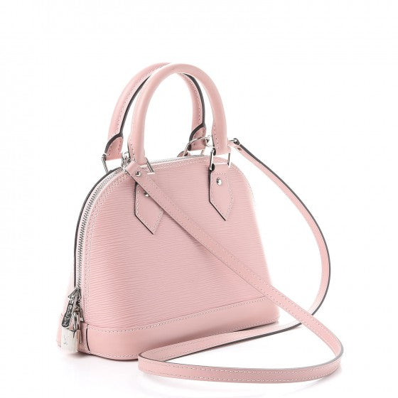 Louis Vuitton Epi Alma BB Rose Ballerine 4 of 18