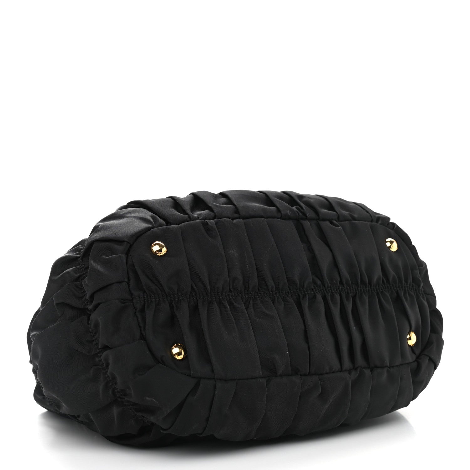 Prada Tessuto Nylon Gaufre Tote Black 3 of 12