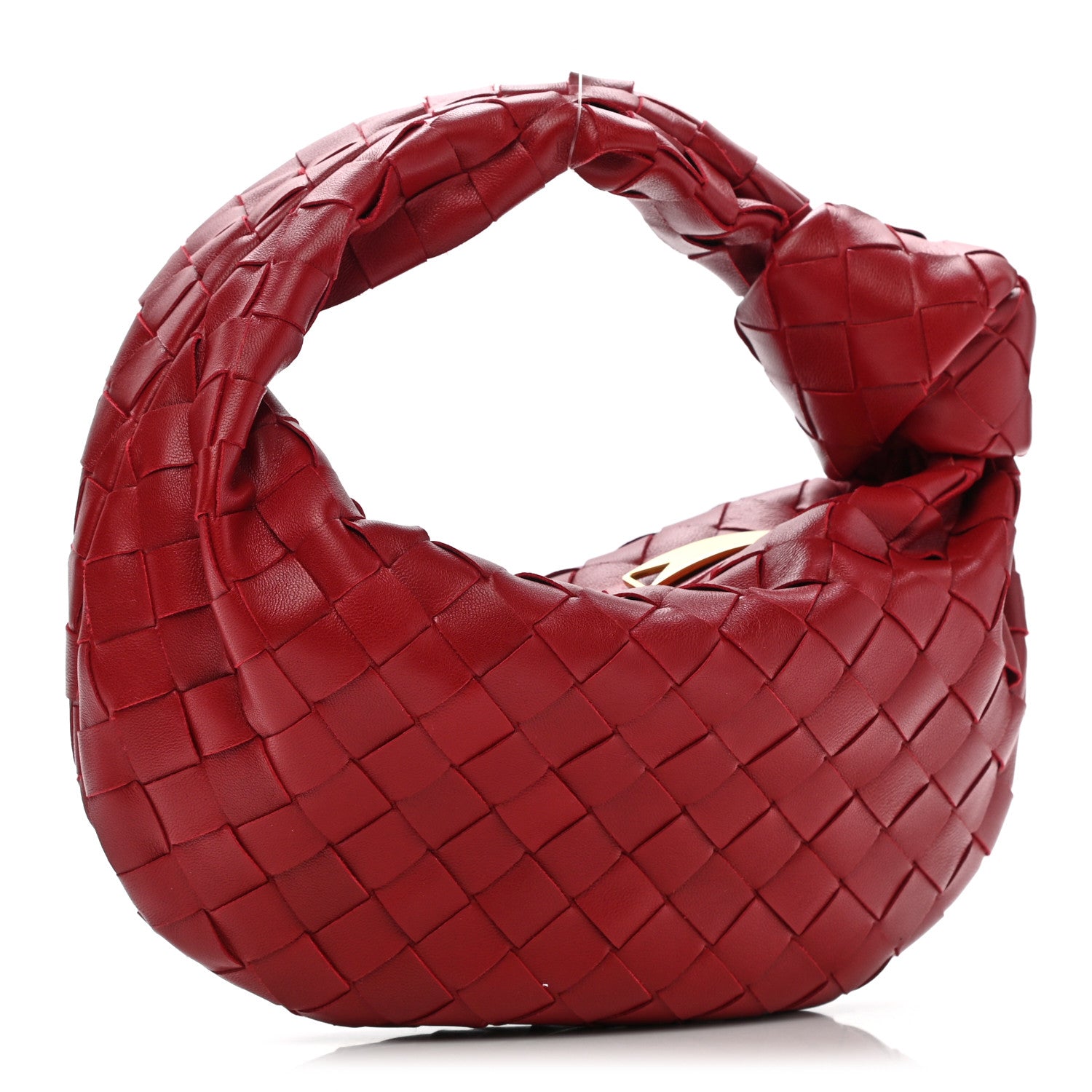 Bottega Veneta Nappa Intrecciato Mini Jodie Red 3 of 10