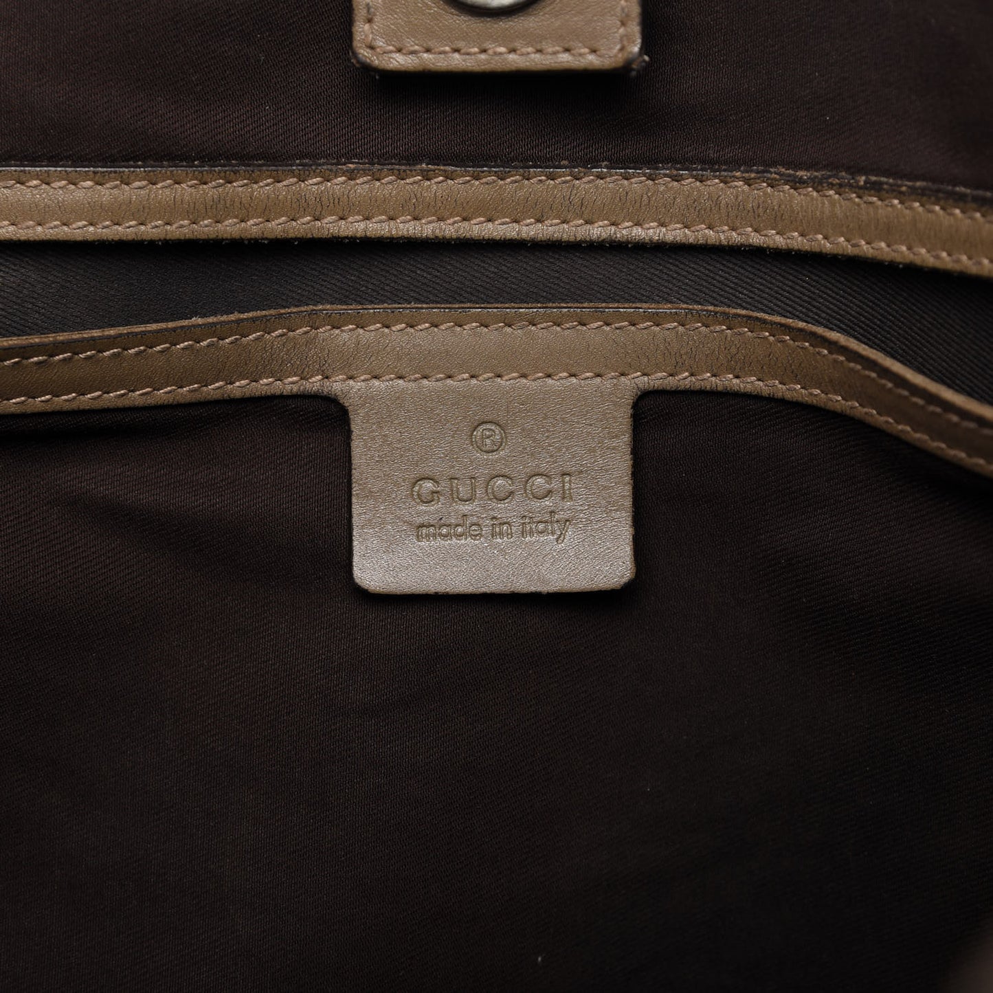 GG Plus Monogram Large Joy Tote Beige