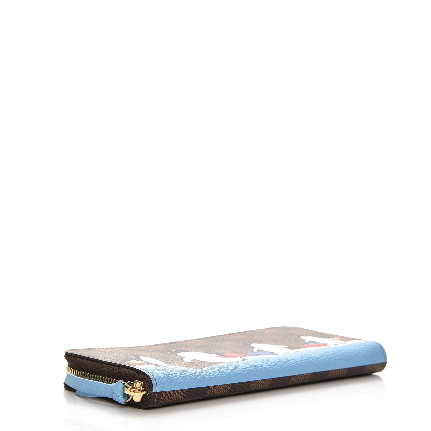 Damier Ebene 2017 Christmas Animation Clemence Wallet