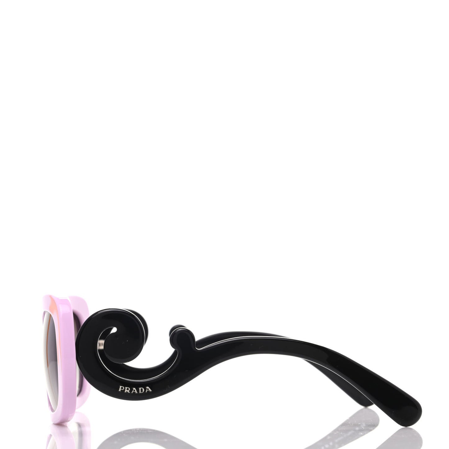 Acetate Baroque Sunglasses SPR 27O Purple Black
