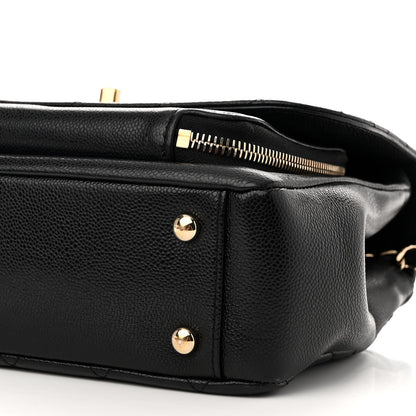 Chanel Caviar Quilted Medium Business Affinity Flap Black 10 of 15