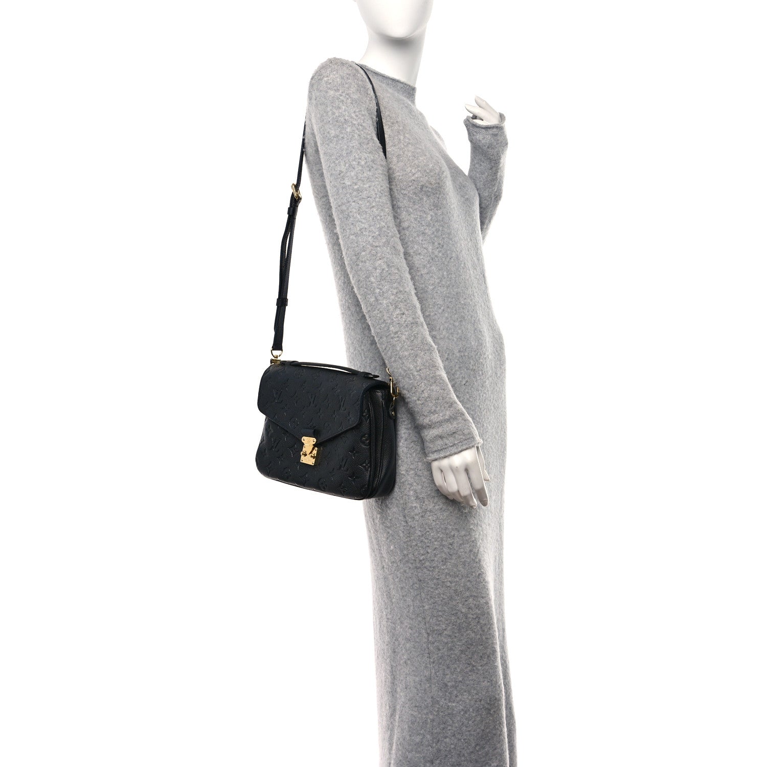 Louis Vuitton Empreinte Pochette Metis Black 2 of 10