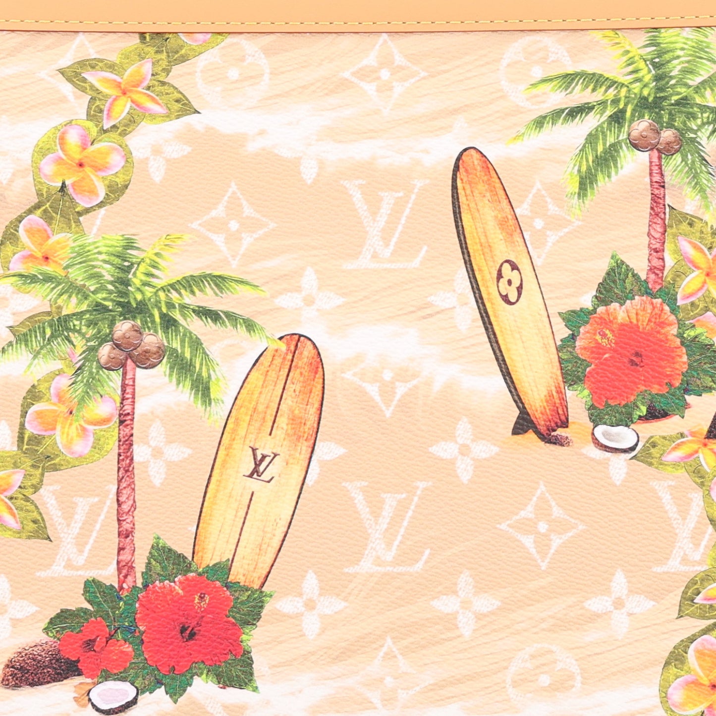 Monogram Surfin' Pochette Voyage Sand