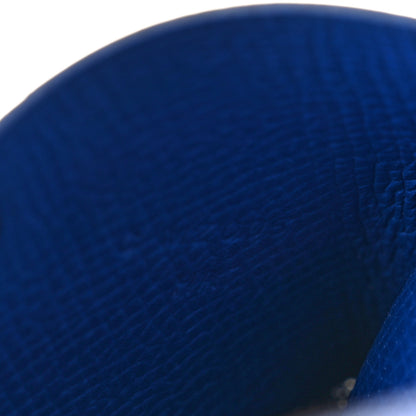 Hermes Epsom Calvi Duo Card Case Bleu Electrique 7 of 10