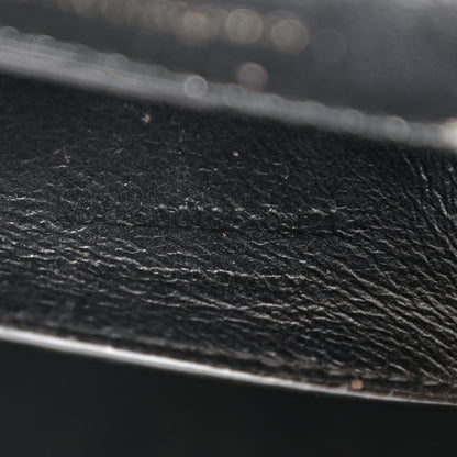 Saint Laurent Grain De Poudre Textured Mixed Matelasse Triquilt Medium Monogram Satchel Black 7 of 14