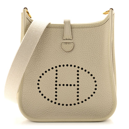 Hermes Taurillon Clemence Amazone Evelyne TPM Beton 1 of 10