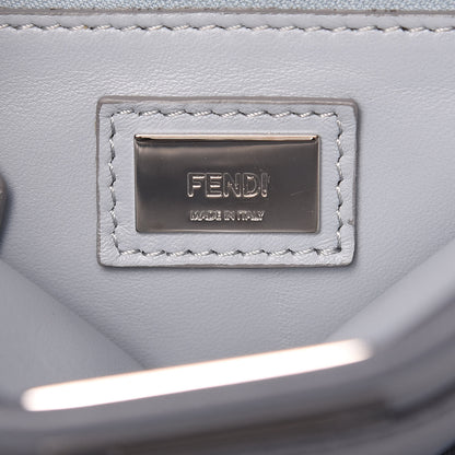Fendi Nappa Colorblock Mini Peekaboo Iconic Satchel Tempesta Nebula Polvere 7 of 12