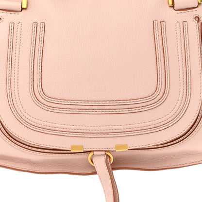 Chloe Calfskin Medium Marcie Satchel Anemone Pink 8 of 12