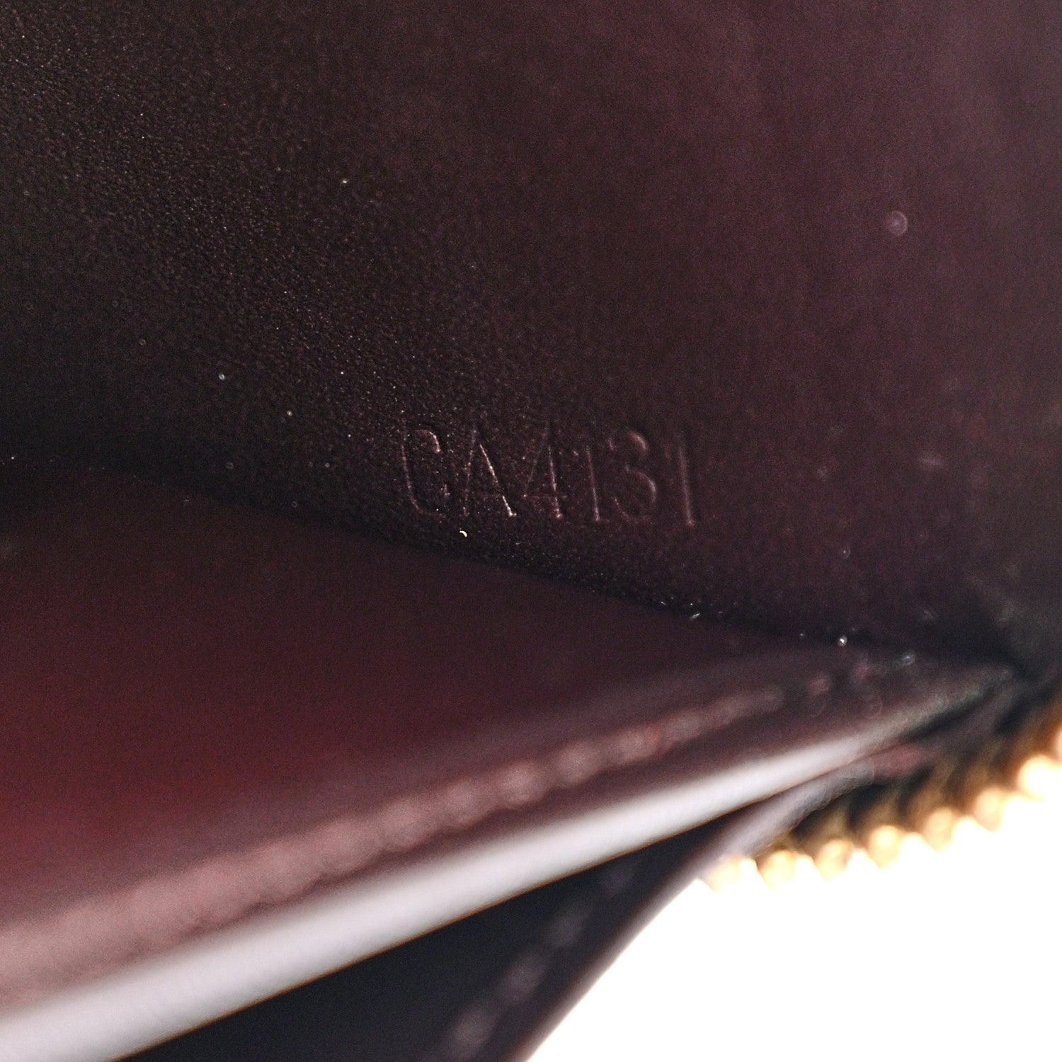 Louis Vuitton Vernis Zippy Wallet Amarante 7 of 9