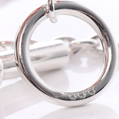 Hermes Sterling Silver Farandole Necklace 120 5 of 6