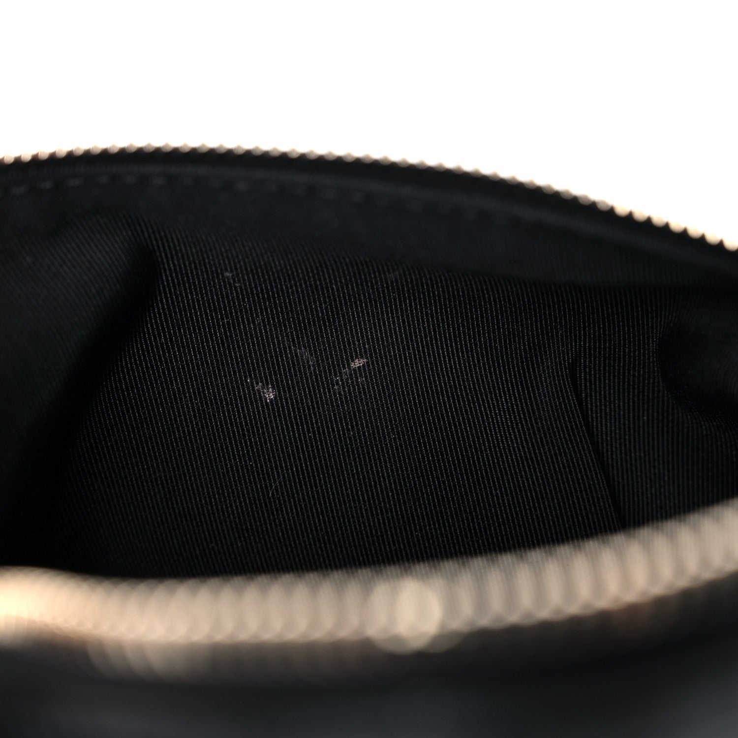 Chanel Crumpled Glazed Lambskin Quilted Waist Bag Fanny Pack Black 12 of 17
