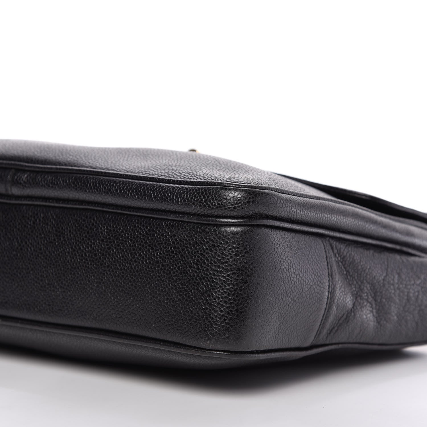 Chanel Caviar Flap Shoulder Bag Black 7 of 11