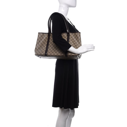 Gucci GG Plus Monogram Medium Joy Tote Dark Brown 2 of 17