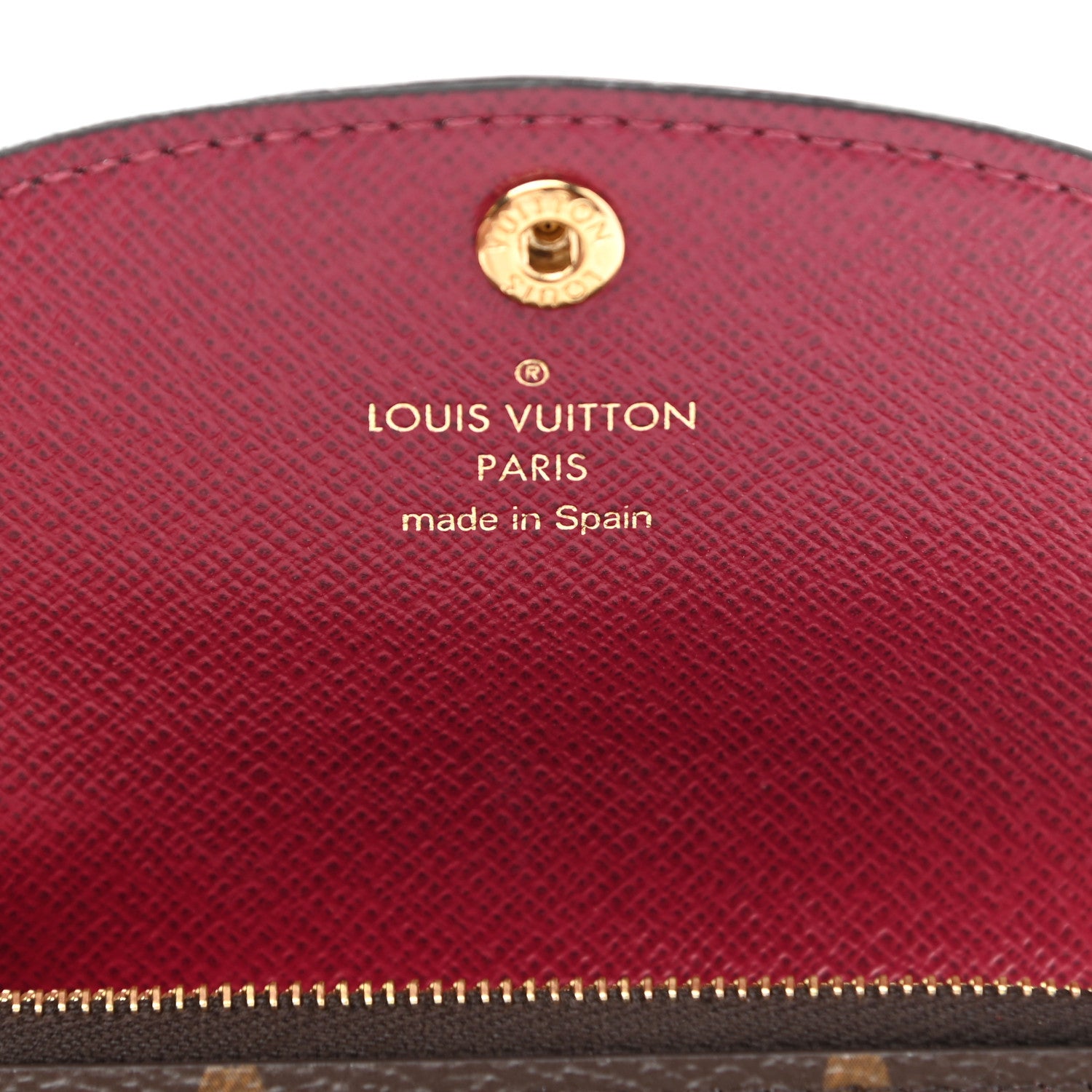 Louis Vuitton Monogram Rosalie Coin Purse Fuchsia 6 of 8