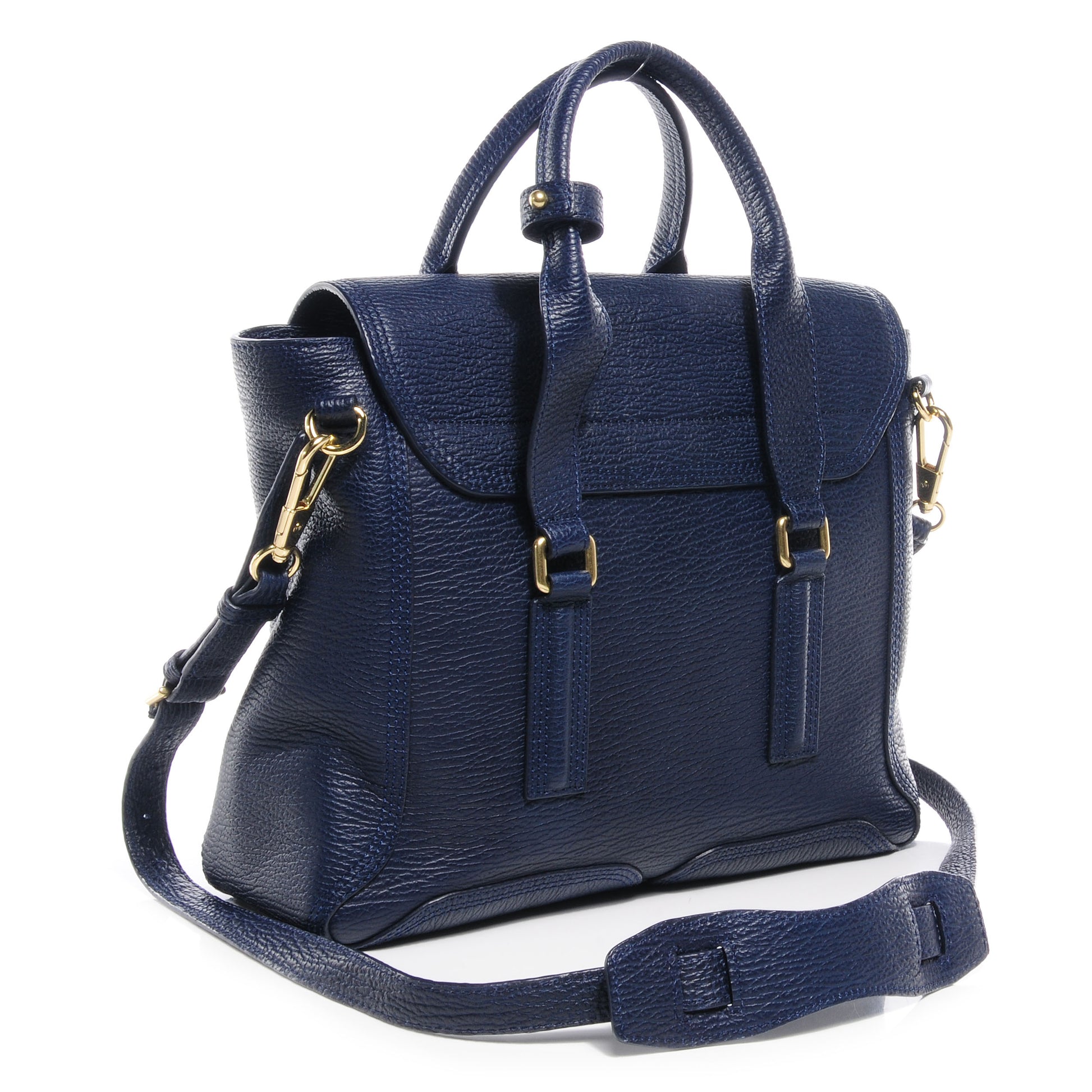 3.1 Phillip Lim 3.1 Medium Pashli Satchel Ink 3 of 8