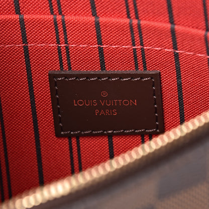 Louis Vuitton Damier Ebene Neverfull MM GM Pochette 6 of 8