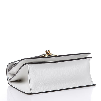Fendi Vitello Vienna Glazed Fabric FF 1974 Monster Eyes Small Bag Bug Chain Bag Ice Tobacco Moro 4 of 10