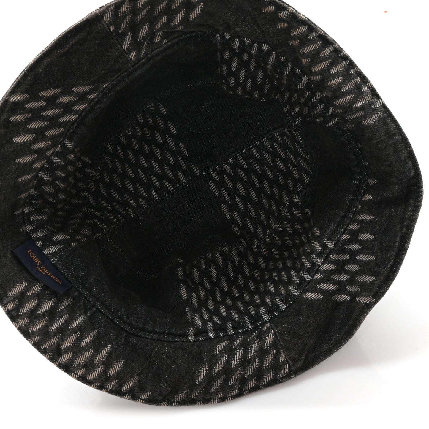 x NIGO Monogram Giant Denim Giant Damier Wave Sun Hat 60 Gray