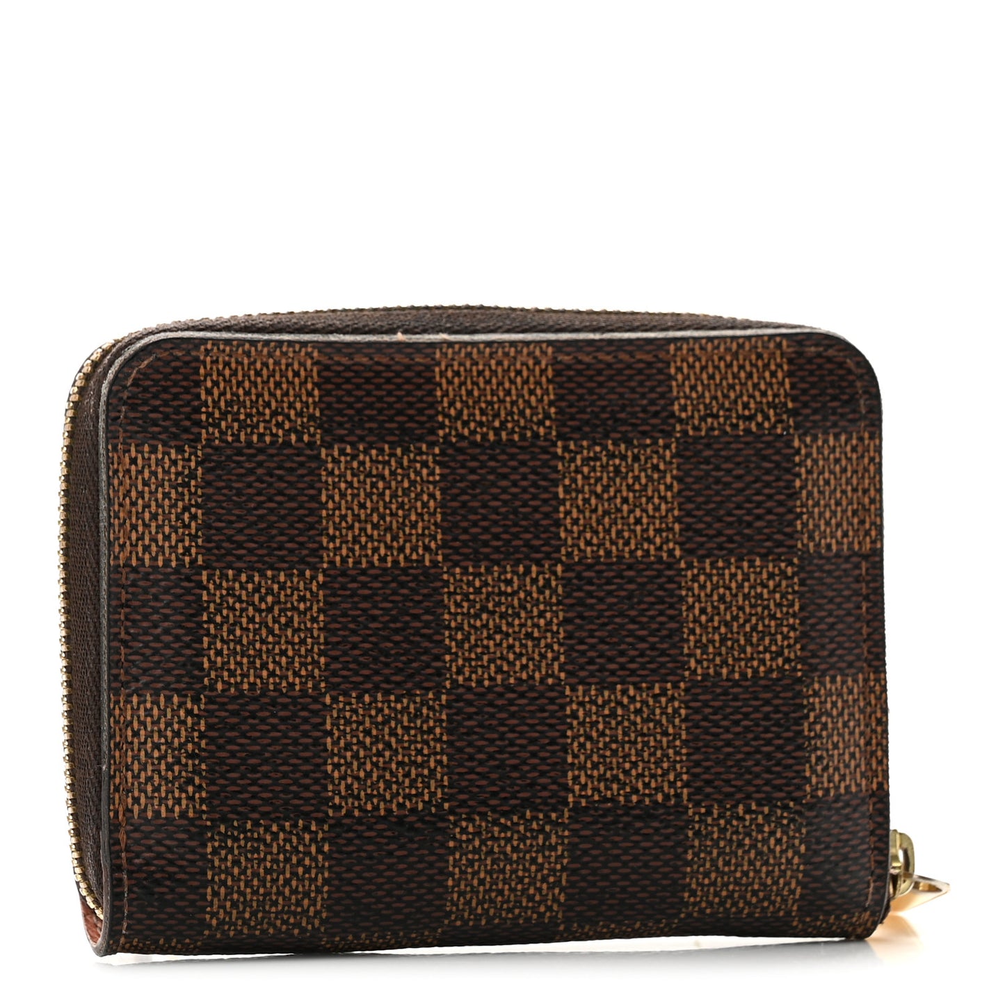 Damier Ebene Zippy Coin Purse Rose Ballerine