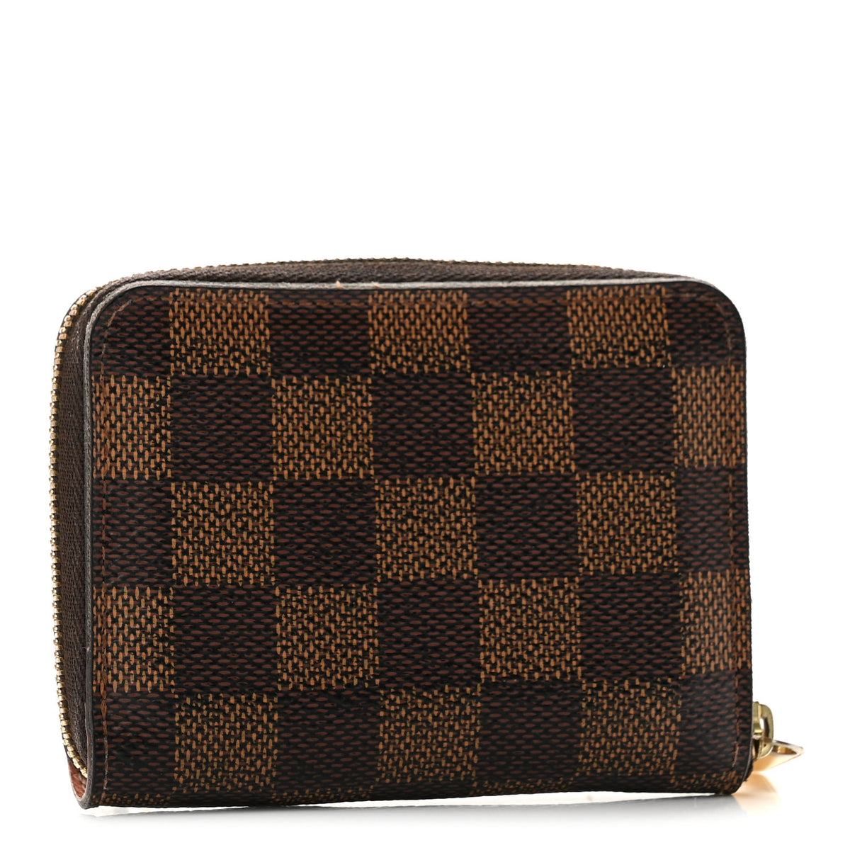 Louis Vuitton Damier Ebene Zippy Coin Purse Rose Ballerine 3 of 10