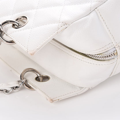 Chanel Caviar Quilted Petit Timeless Tote PTT White 9 of 15