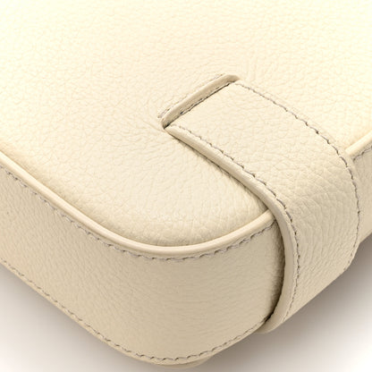Salvatore Ferragamo Calfskin Gancini Twins Crossbody Bag White 16 of 16