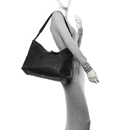 Louis Vuitton Empreinte Monogram Giant CarryAll MM Black 2 of 11