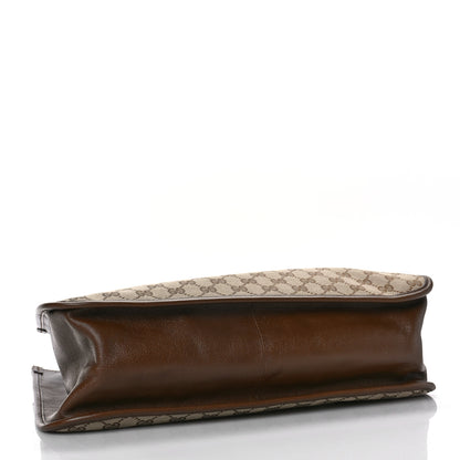 Gucci Monogram Horsebit 1955 Tote Bag Beige Brown Sugar 4 of 9