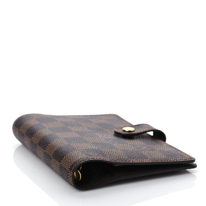 Louis Vuitton Damier Ebene Small Ring Agenda Cover 4 of 7