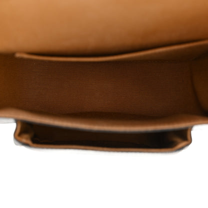 Celine Triomphe Canvas Medium Folco Bag Tan 5 of 15
