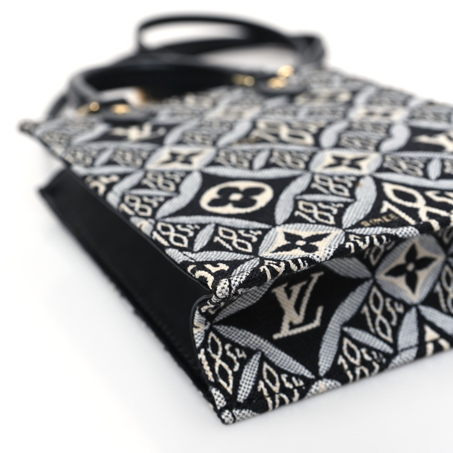 Louis Vuitton Jacquard Since 1854 Petit Sac Plat Grey 7 of 8