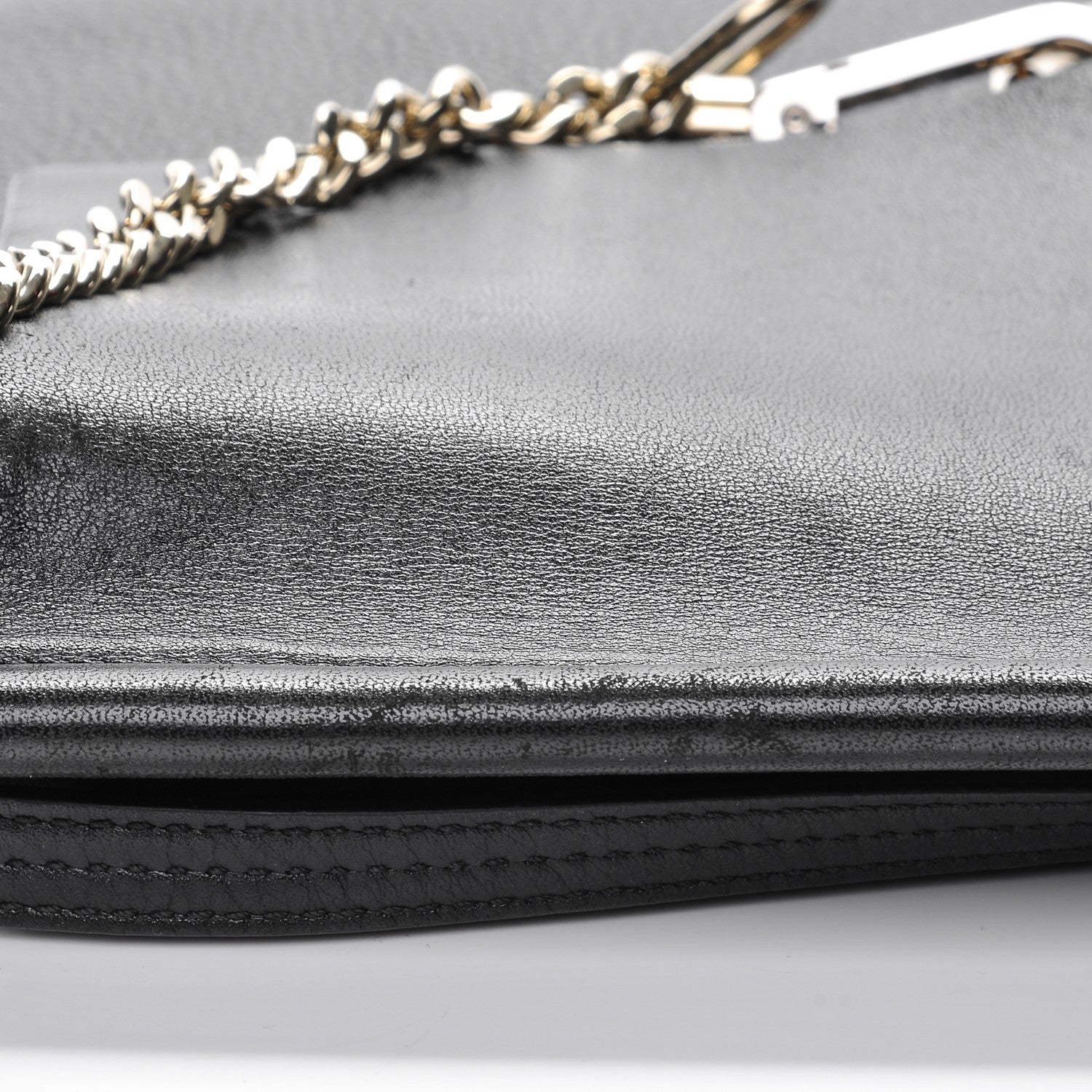 Chloe Calfskin Medium Faye Shoulder Bag Black 9 of 10