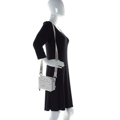 Christian Dior X DANIEL ARSHAM Grained Calfskin Newspaper Messenger White 2 of 14