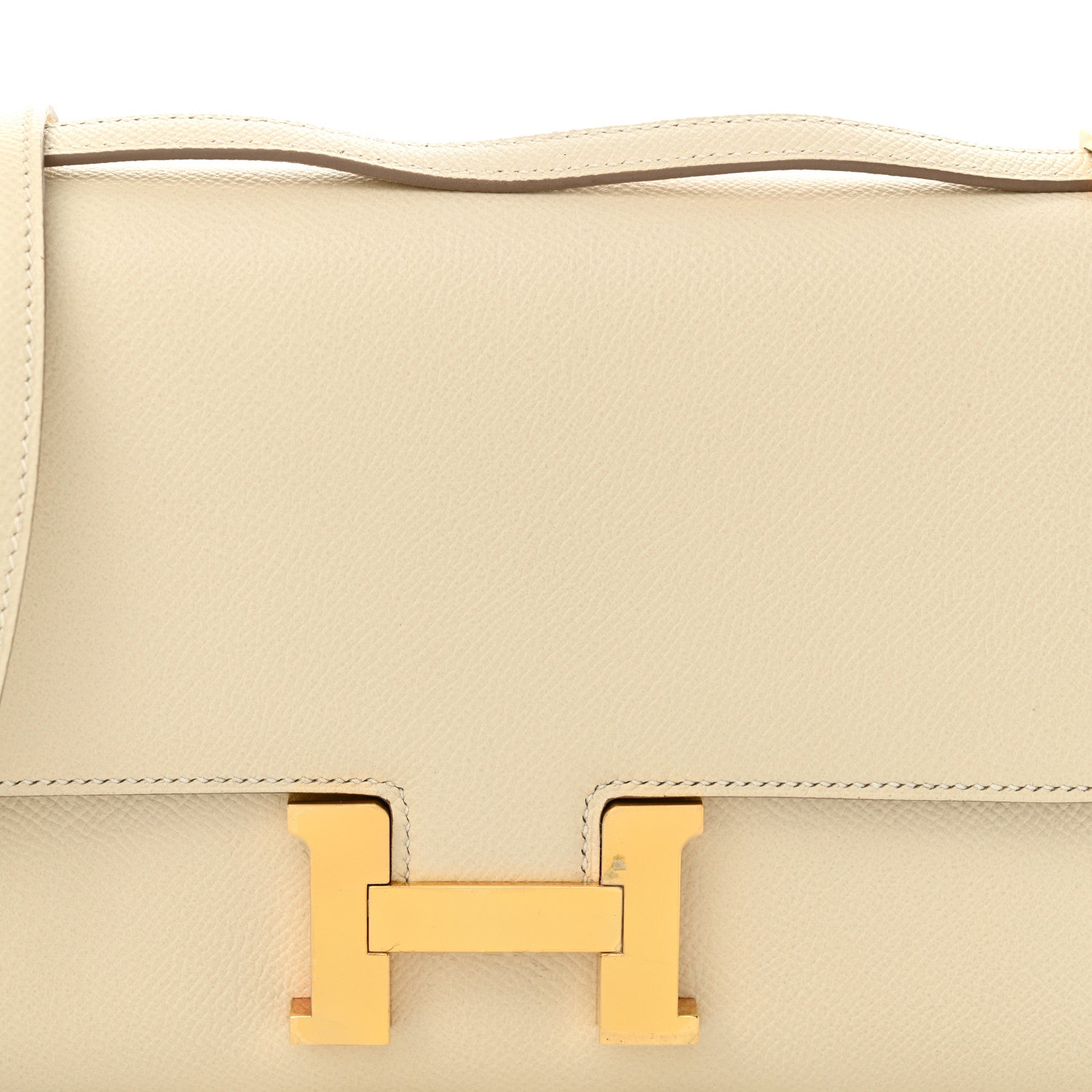 Hermes Epsom Horseshoe Constance Elan 25 Craie 8 of 10