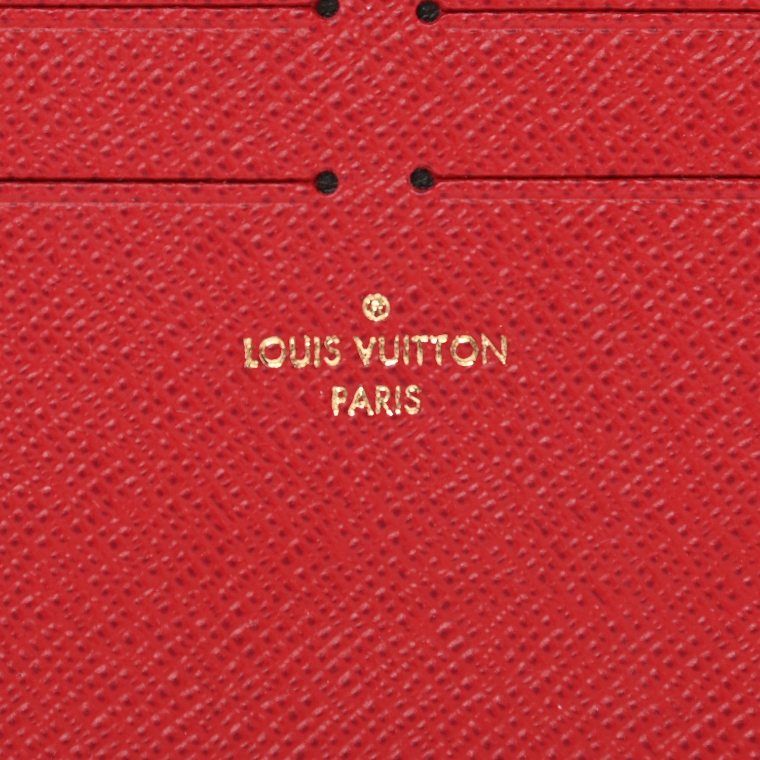 Louis Vuitton Calfskin Felicie Card Holder Insert Cherry 6 of 6